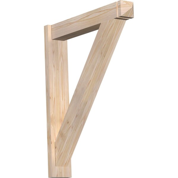 Ekena Millwork Traditional Arts & Crafts Smooth Outlooker, Douglas Fir, 5 1/2"W x 30"D x 36"H OUT06X30X36TRA03SDF - main